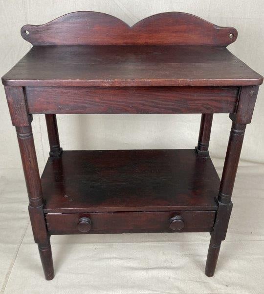 Southern Yellow Pine Wash Stand (1 of 7)