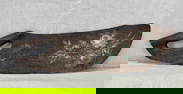 Decorated Flax Scutching Knife