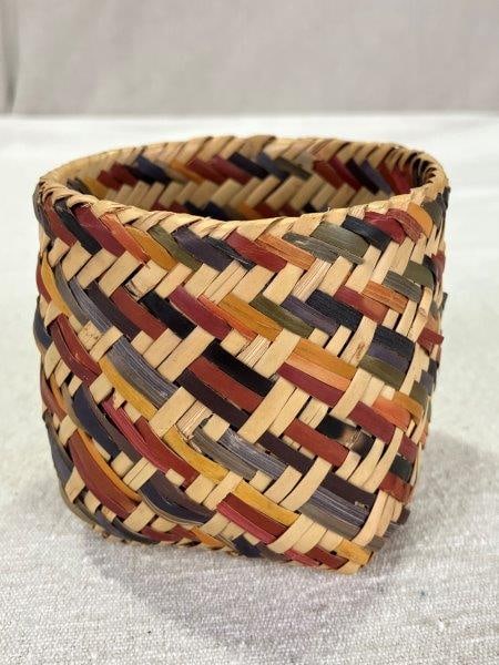 Miniature Doubleweave Cherokee Basket (1 of 10)