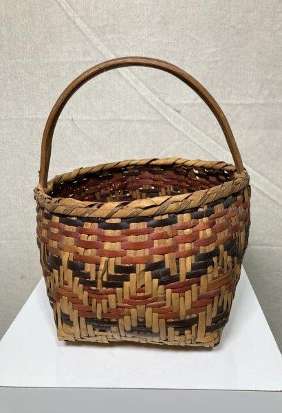 Cherokee Rivercane Gathering Basket (1 of 10)