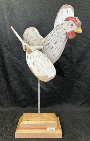 Folk Art Chicken Whirligig (1 of 17)
