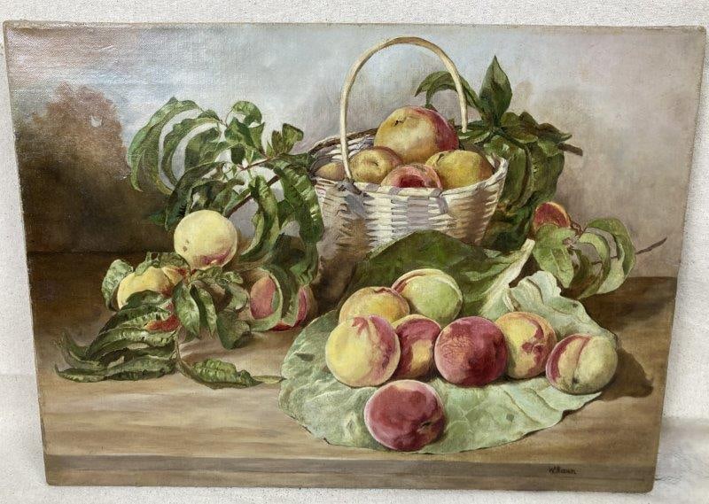 William Mason Brown (1828â€“1898), Still Life with Peaches (1 of 6)