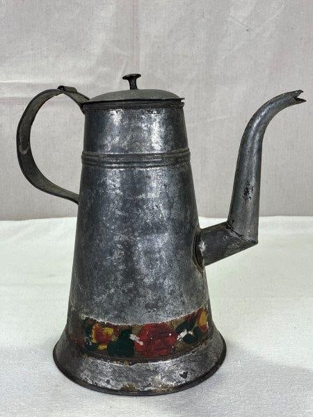 Early Toleware Teapot (1 of 15)