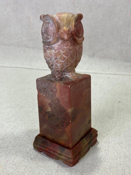 Carved Stone Owl Stamp (1 of 8)