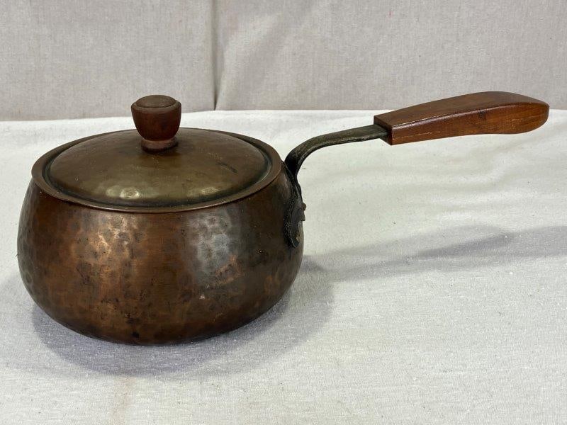 Stockli Netstal Hammered Copper Pot (1 of 13)