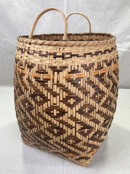 Cherokee Rivercane Burden Basket (1 of 8)