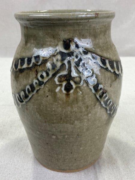Decorated Edgefield Pottery Jar by Ed Redman (1 of 11)