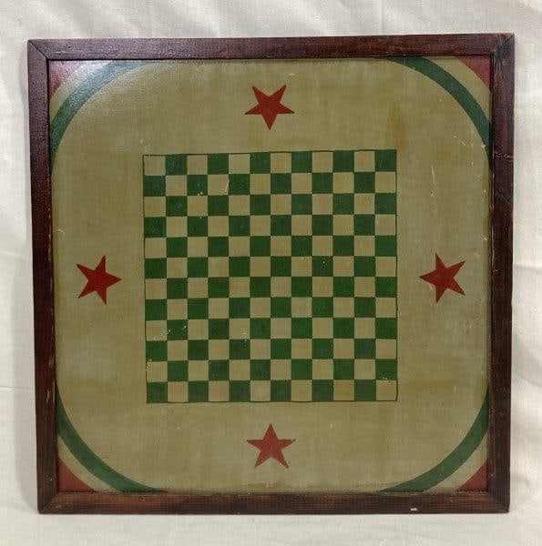 Two-Sided Painted Game Board (1 of 10)