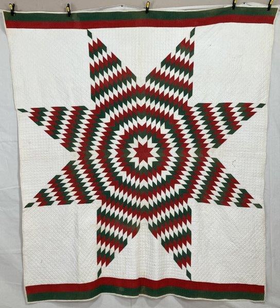 Handmade Star of Bethlehem Quilt (1 of 13)