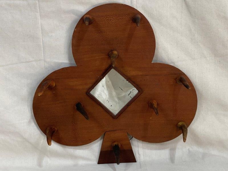 Horned Coat Rack and Mirror (1 of 11)