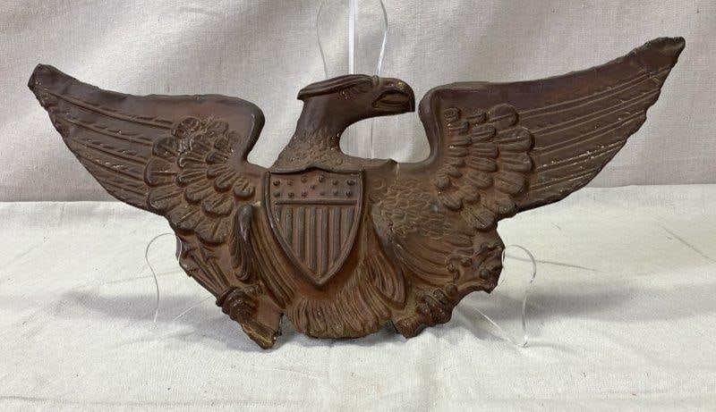 Tin Eagle with Shield and Arrows (1 of 11)