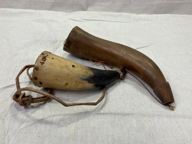 Pair of Powder Horns (1 of 14)