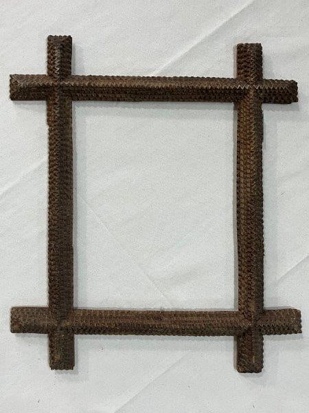 Criss-Cross Tramp Art Frame (1 of 9)