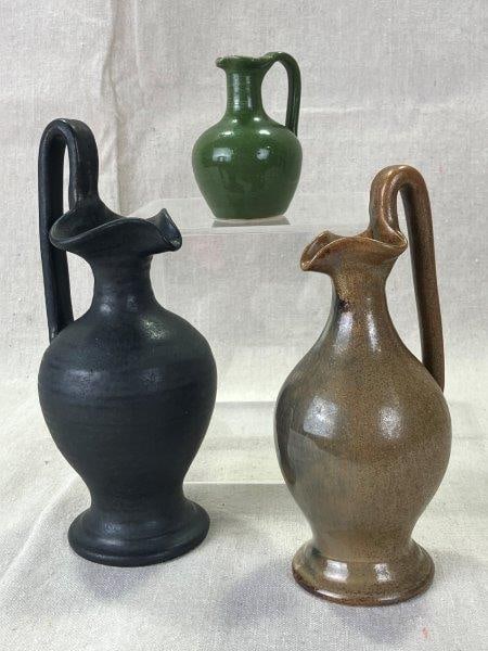 Group of Three Gordy Pottery Pitchers (1 of 19)