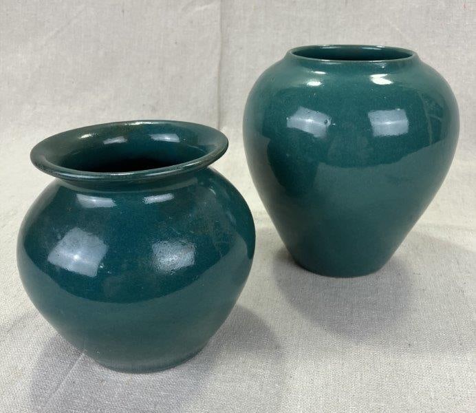 Pair of W.J. Gordy Art Pottery Vases (1 of 10)