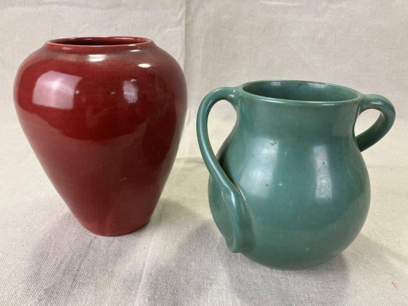 Pair of W.J. "Bill" Gordy Art Pottery Vases (1 of 13)
