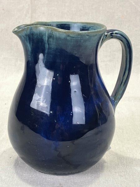 W.J. "Bill" Gordy Pitcher with Cobalt Glaze (1 of 9)