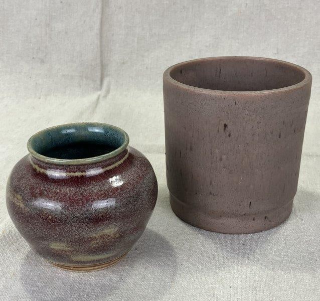 Two Signed Art Pottery Vases by Silz (1 of 11)