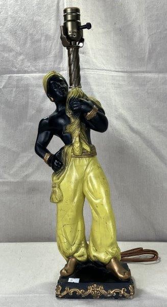 Blackamoor Figural Lamp (1 of 13)