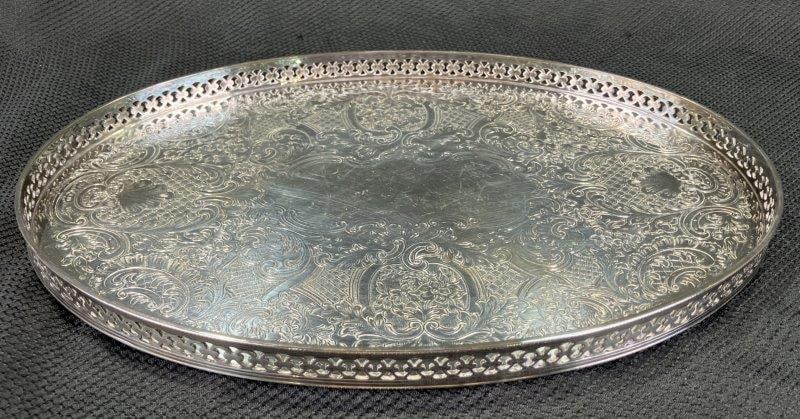 Barker & Ellis Silverplate Tray (1 of 8)