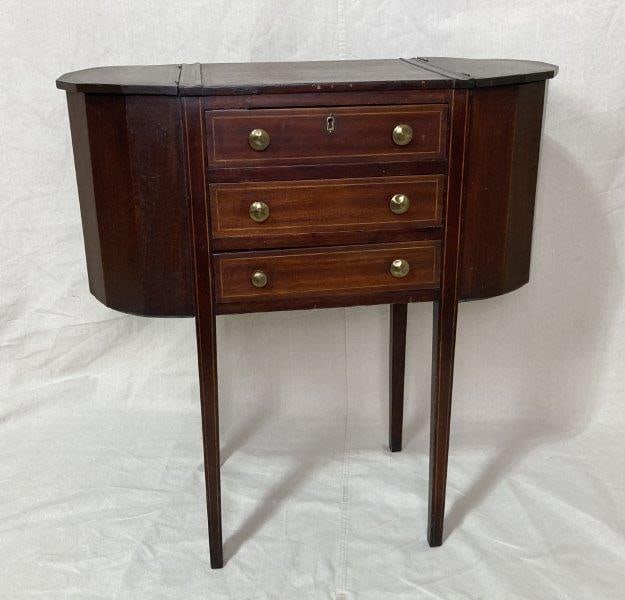 Martha Washington Inlaid Sewing Stand (1 of 16)