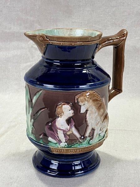 Majolica Water Pitcher (1 of 12)