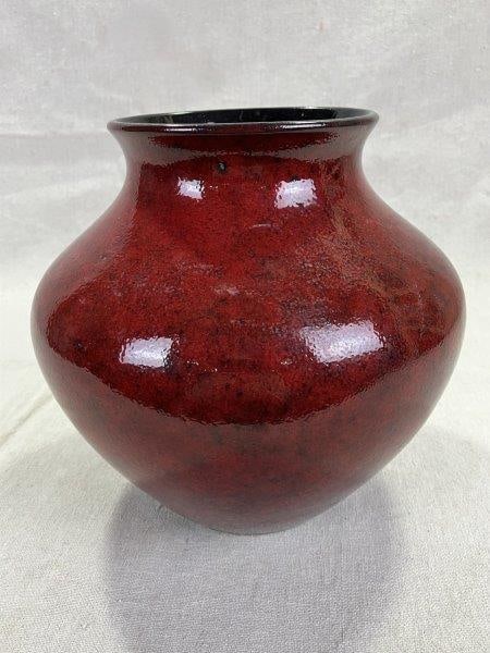 German Glazed Ceramic Vase (1 of 9)