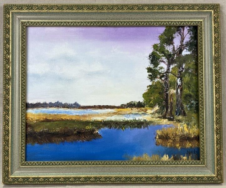 Riverview Landscape Oil Painting (1 of 8)