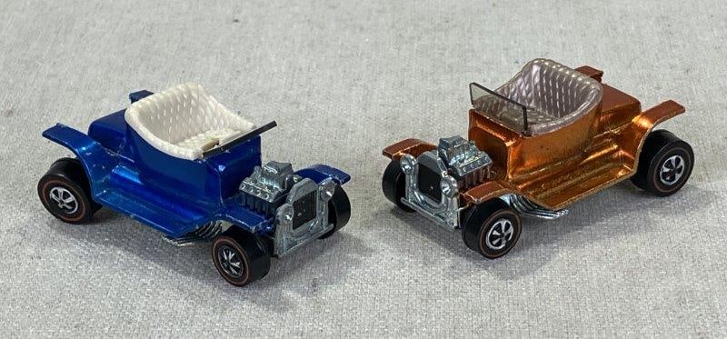 Pair of 1968 Hot Wheels Redline â€œHot Heapâ€ Cars by Mattel (1 of 20)