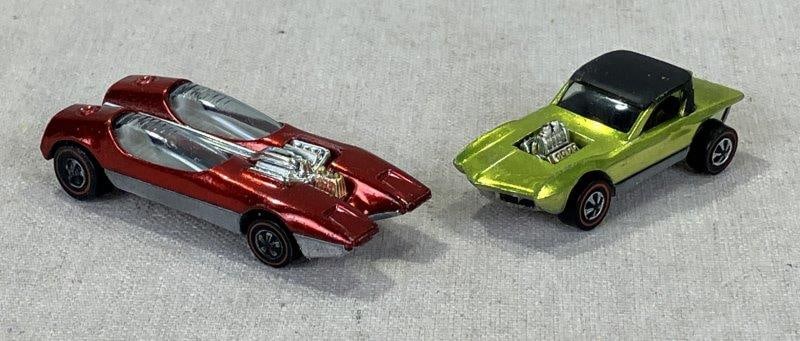 1968 Hot Wheels Redline "Python" and "Splittin' Image" Cars by Mattel (1 of 19)