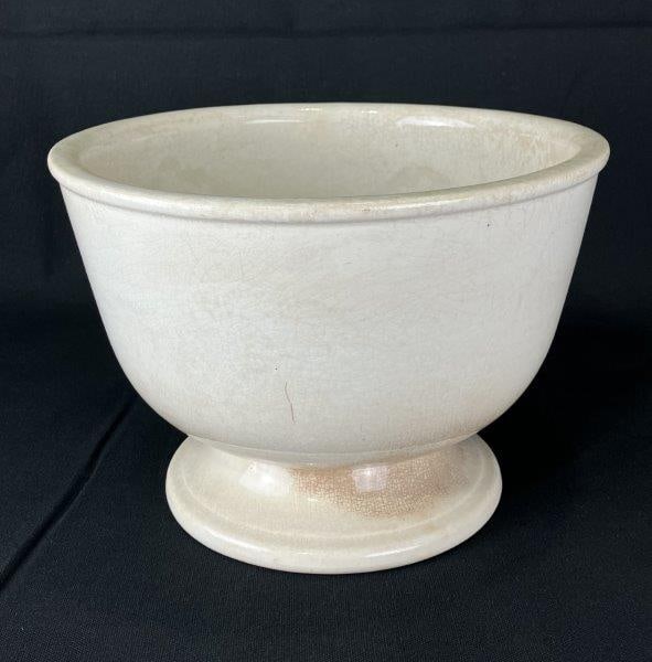 White Ironstone Footed Punch Bowl (1 of 12)