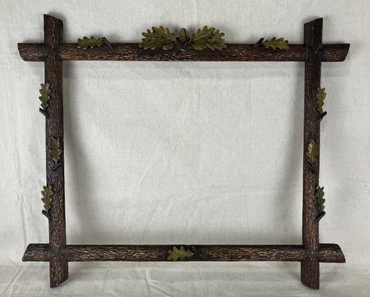 Large Carved Criss Cross Frame (1 of 7)