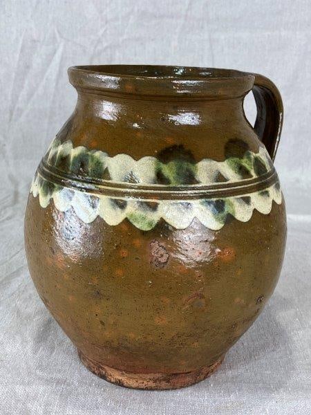 Earthenware Slip Decorated Vessel (1 of 12)