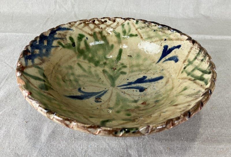Slip Decorated Earthenware Bowl (1 of 10)