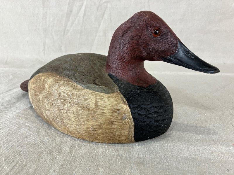 Modern Canvasback Drake Decoy (1 of 10)