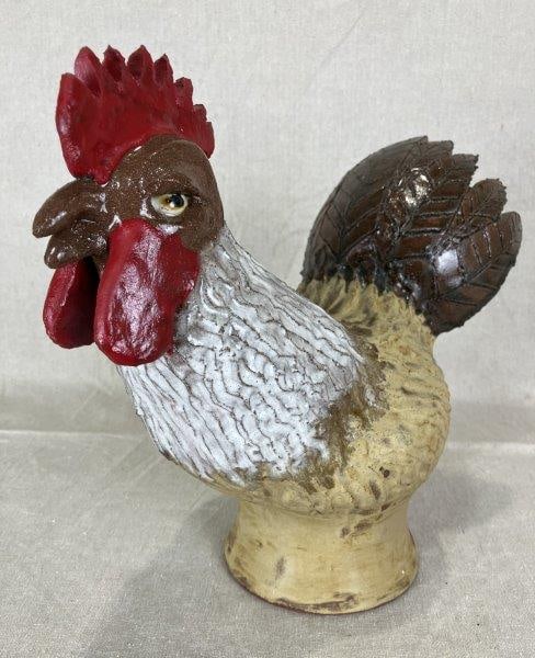 Billy Joe Craven Pottery Rooster (1 of 12)