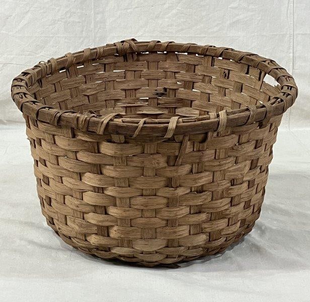 Split Oak Woven Cotton Basket (1 of 11)