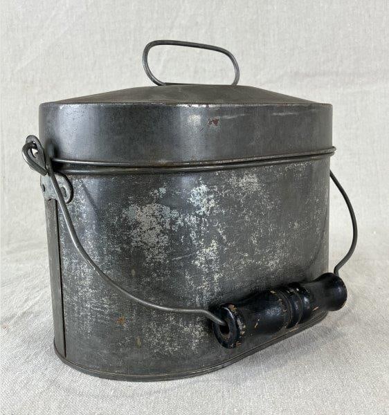 Four-Piece Tin Coal Miner's Lunch Pail (1 of 20)