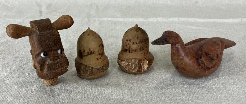 Folk Art Carved Wood Assortment (1 of 20)