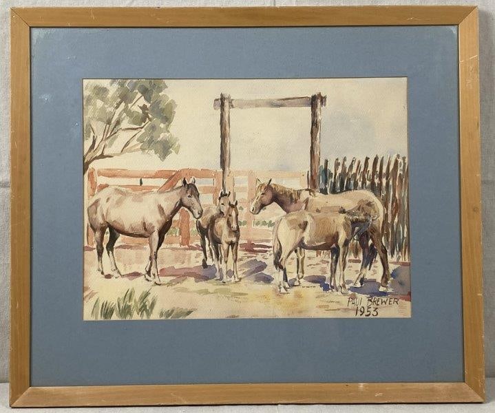 Paul Brewer, Horses on The Farm (1 of 9)