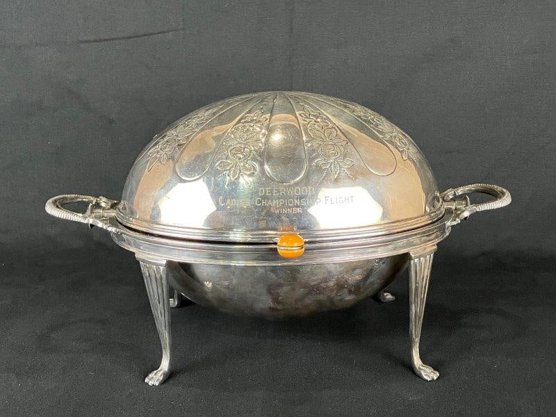 Silverplate Domed Buffet Server (1 of 15)