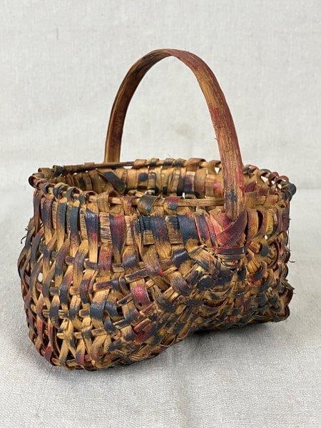 Small Split Oak Buttocks Basket (1 of 7)