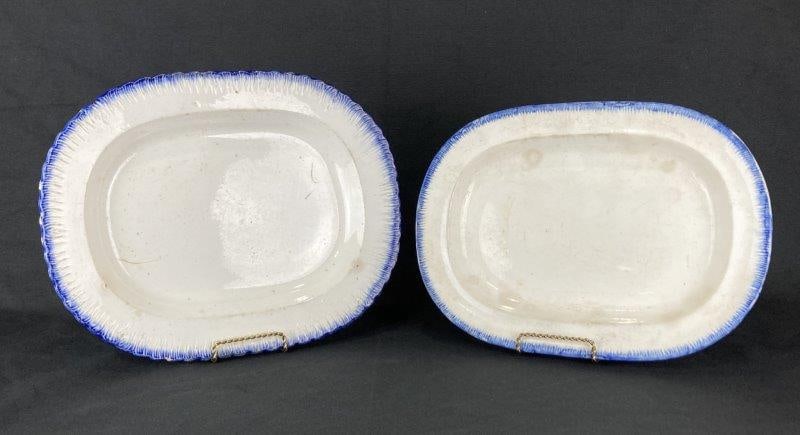 Two Feather Edge Plates (1 of 12)