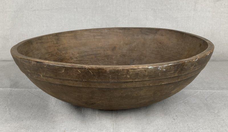 Primitive Turned Dough Bowl (1 of 10)
