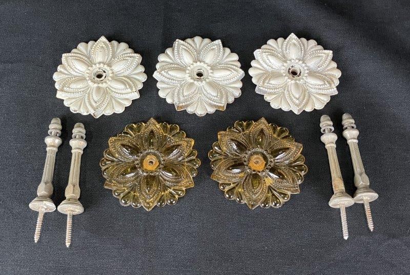 Glass Medallion Curtain Tie Backs (1 of 9)