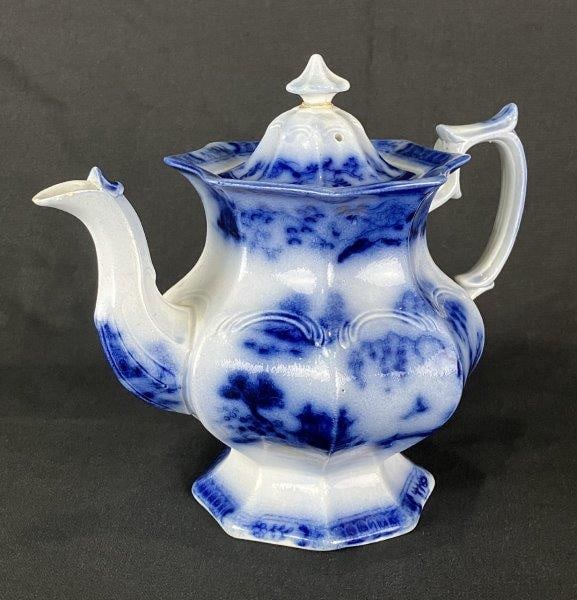 Maddock Blue Flow Porcelain Teapot (1 of 14)
