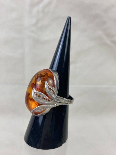 Sterling Silver Art Nouveau-Style Ring (1 of 6)