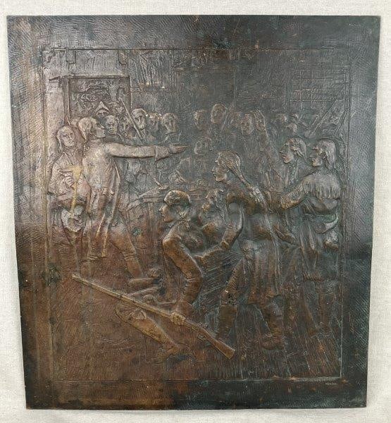 Jonathan Scott Hartley, The Henry Bonnard Co., Bronze Plaque, New York (1 of 12)
