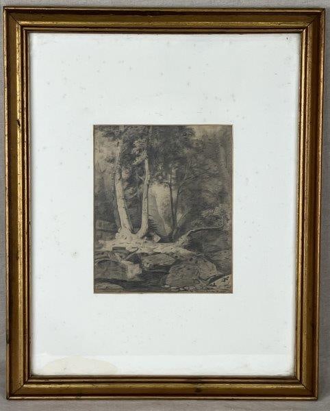 Caspar David Friedrich Landscape Study Drawing (1774–1840) (1 of 13)