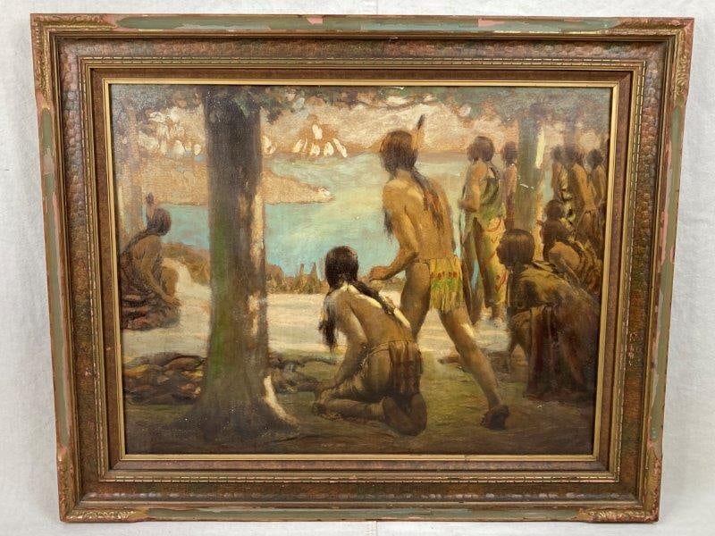 George Reid, The Coming of the White Man, Print (1 of 9)